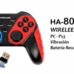 GAME PAD WIRELESS HA-8012 NEGRO HALION