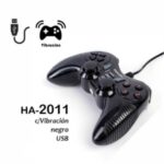 GAME PAD USB HA-2011 NEGRO VIBR HALION