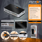 MULTI CARD READER EXTERNO AT1005 ASTROM