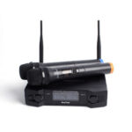 MICROFONO INALAMBRICO BARETONE WM-180H 2XMIC RECEP