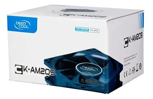 D_NQ_NP_813231-MLU74544983035_022024-O COOLER P/PROCESADOR DEEPCOOL CK-AM209 FOR AMD AM4/AM3/ AM3+/ AM2+/AM2/FM2+/ FM2/FM1 - Imagen 1