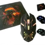 MOUSE GAMER + PAD LOTUS HALION HA-M264P RGB