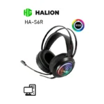 AUDIFONO GAMER HALION 3.5MM + USB HA-S6R RGB
