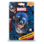 MOUSE INALAMBRICO XTECH XTM-M340CA MARVEL CAPITAN AMERICA