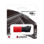 MEMORIA USB 128GB DTXM 3.2 NEGRO/ROJO KINGSTON