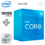 PROCESADOR INTEL CORE I3-10105 3.7GHZ LGA 1200