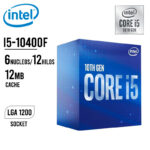 PROCESADOR INTEL CORE I5-10400F 2.90GHZ 12MB LGA1200
