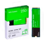 SSD WESTER DIGITAL GREEN SN350 250GB M.2 NVME