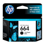 CARTUCHO HP 664 F6V29AL NEGRO